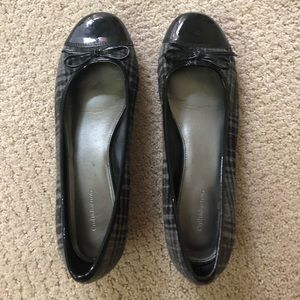 Croft & Barrow Women’s Black Plaid Ballet Flats